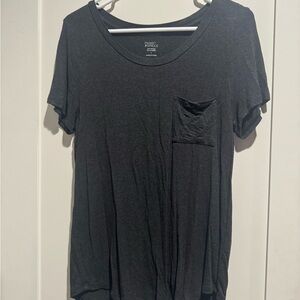 Market & Spruce Charcoal Short Sleeve Tee